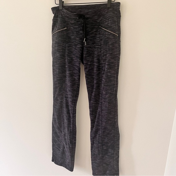 Athleta Stone Metro Slouch Heather Charcoal Gray Drawstring Pants - Small - Picture 13 of 13